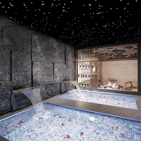 现代温泉馆3D模型下载